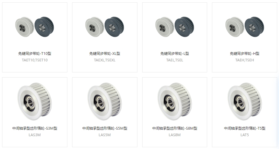 標準同步帶輪形狀有哪幾種