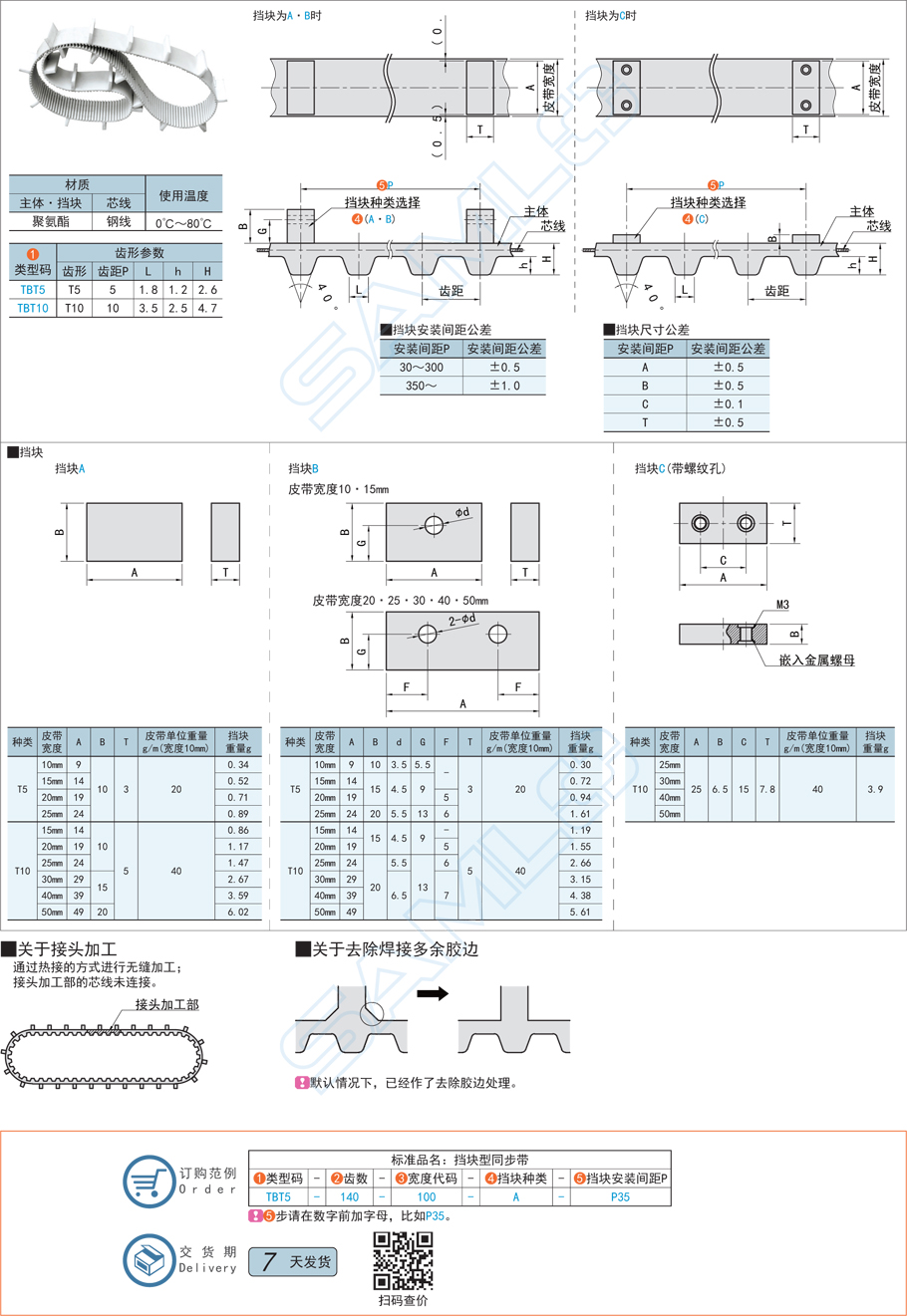 聚氨酯同步帶不適合高溫環境
