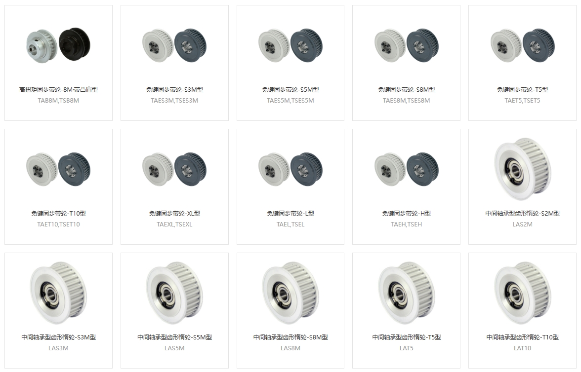 免鍵同步帶輪，帶輪夾緊不均